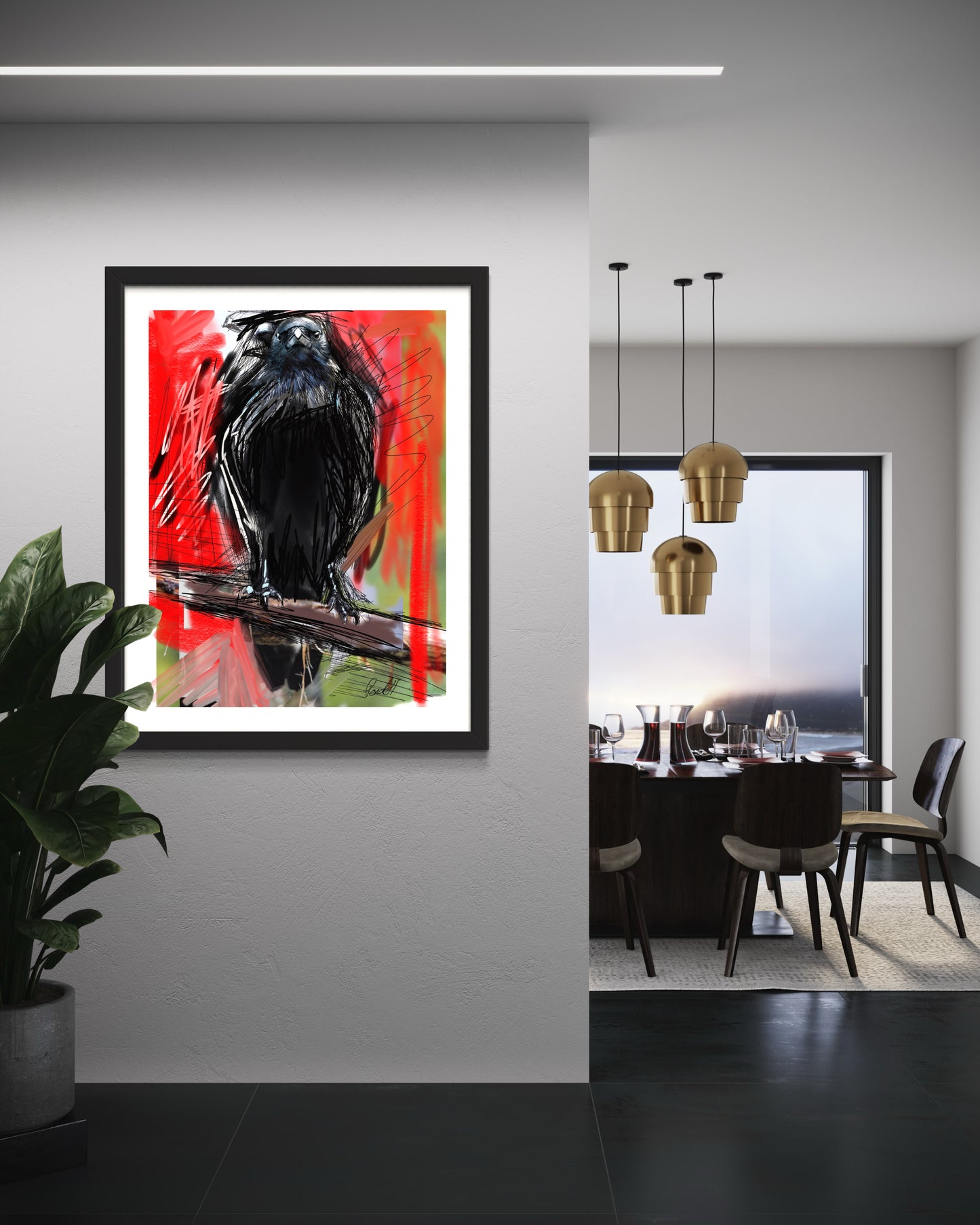 "September’s Baccalaureate" Signed limited edition print by Pondell